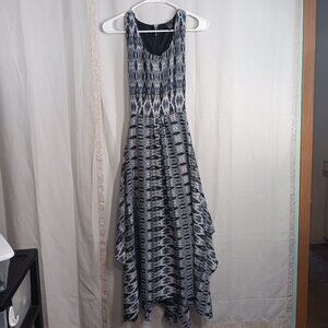 Diva Collection Womens size Medium Sleeveless Maxi Asymetrical bottom‎ Dress E21